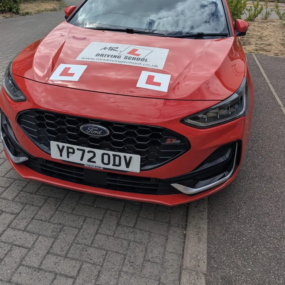 Dean's driving school car